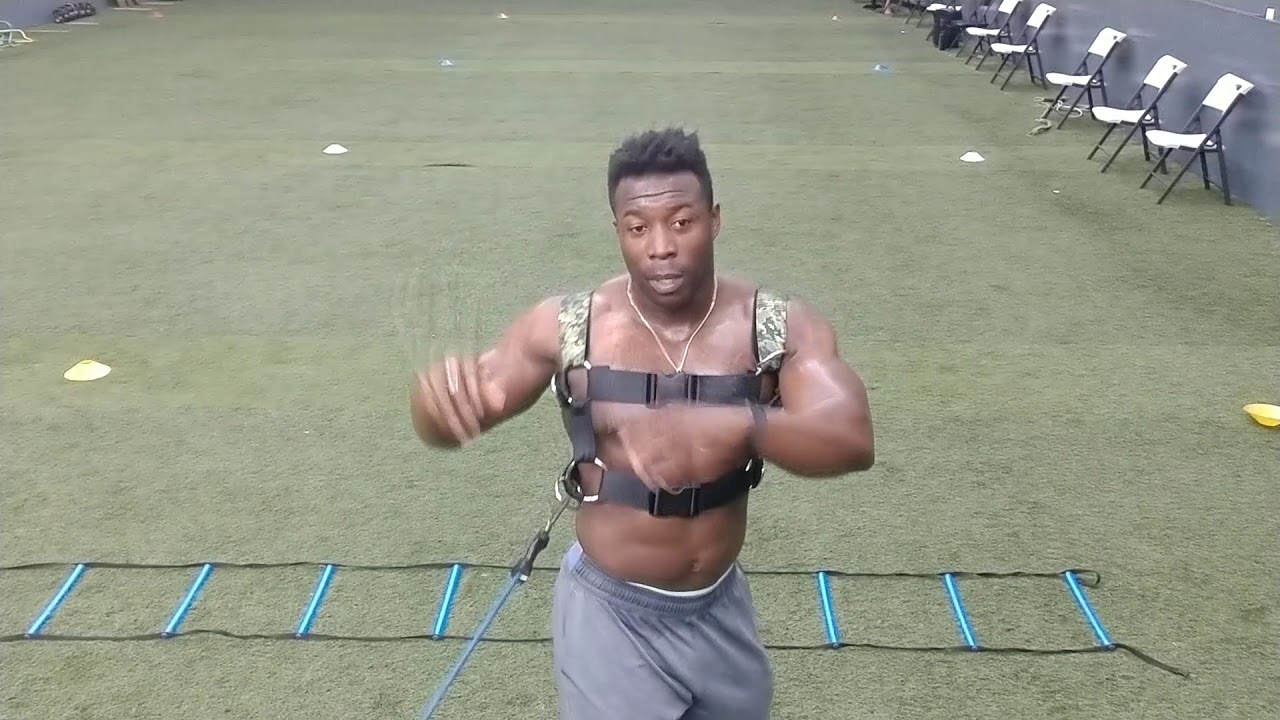 Malcom Solomon: Bounding Ladder Drills with the Ki-RO Core Trainer