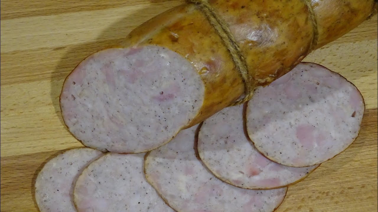 Колбаса вареная куриная в кружке в домашних условиях Колбаса вареная куриная в кружке в домашних условиях