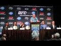 UFC 189 Press Conference in Toronto with Dana White, Conor McGregor, Jose Aldo, Robbie Lawler, Rory
