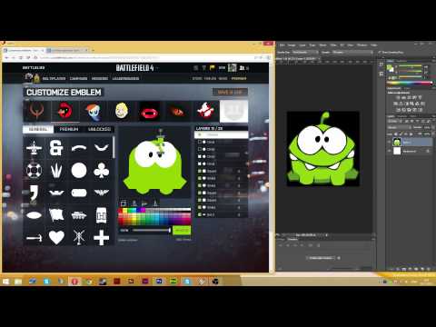 Как сделать себе эмблему в battlefield 4