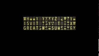 Why is it Great?