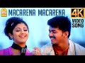 Macarena | 4K Video Song | மேக்கரீனா | Kushi | Vijay | Jyothika | SJ Surya | Deva | Ayngaran
