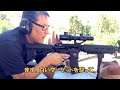 アサルトライフル&ハンドガン【実弾射撃】 inアメリカ♪ AR-15カスタム(M16, M4等と同系統) をぶっぱなせ! ガスブロ中毒サバゲーマーがアメリカ人ミリヲタ から頂いた動画w