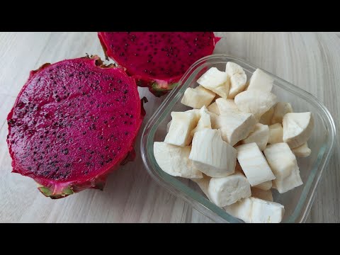 I've Never Known in My Life That Cassava and Dragon Fruit Can Be Delicious Food! Independence Day...
