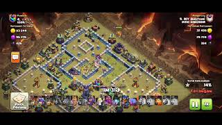Best Pro Attack Dragon Rider Dragon Ballon Invisibiliti Spell Clash Of Clans Strategy