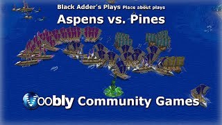 Aspens vs. Pines - Voobly Community Games - Age of Mythology: The Titans