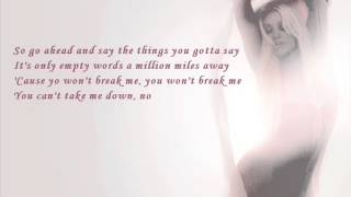 Watch Christina Aguilera Empty Words video