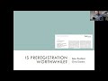 CHDH Seminar: Is preregistration worthwhile? — Chris Donkin