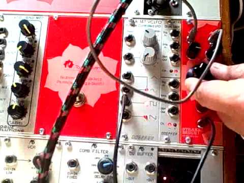 TR808 into TouellSkouarn Strakal Brulu 2 Module (Re Greñv eo Edition)