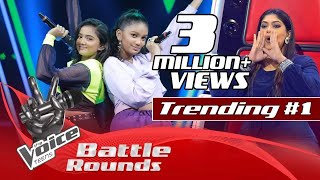 The Battles : Ashanya Premadasa V Dhanuki Yasurika | Hanthane The Voice Teens Sri Lanka