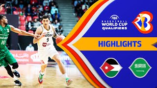 Jordan - Saudi Arabia | Highlights - #FIBAWC 2023 Qualifiers