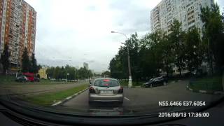 Видео Driving in Big Moscow: Кузьминки - Ново-Переделкино - Рассказовка - Внуково 13/08/2016 timelapse 4x от Magistrserega, Хордовый проезд, Москва, Россия