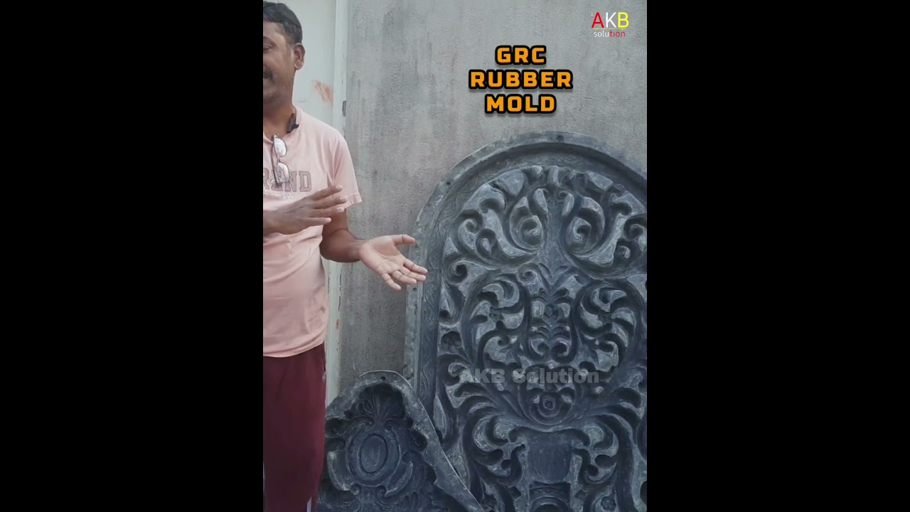 GRC RUBBER MOLD / rubber mould with frp cover#shortvideo GRC RUBBER MOLD / rubber mould with frp cover#shortvideo