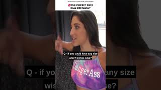 💋Abella Danger, What's THE PERFECT SIZE?