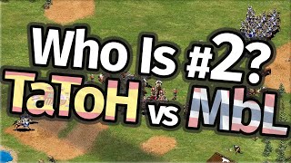 Who Is #2 In AoE2!? TaToH vs MbL!