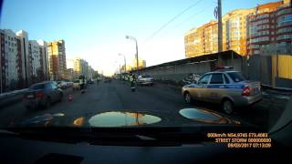 Видео утро 9го марта 2017г. в Омске ул.Масленникова. облава ГИБДД. мероприятие "Трезвость" от Alex Sukhov, улица Масленникова, Омск, Россия