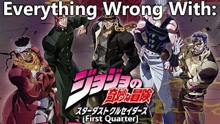 Everything Wrong With: JoJo's Bizarre Adventure: Stardust Crusaders | (First Quarter)