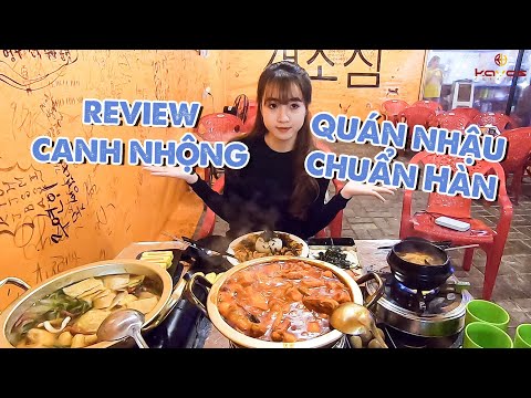 Review CANH NHỘNG ở quán nhậu chuẩn Hàn Deapocha quận 7 | 호치민시의 푸미흥에서 번데기를 먹는 끔찍한 도전