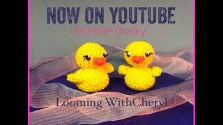 Rainbow Loom Bird Loomigurumi Amigurumi 3D Toy - crochet ...
