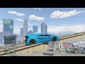 SUPER SALTO! + MALA SUERTE!!! - Gameplay GTA 5 Online Funny Moments (Carrera GTA V PS4)