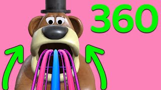Freddy Fazbear Ur Ur Ur Roller Coaster In 360 3D Meme
