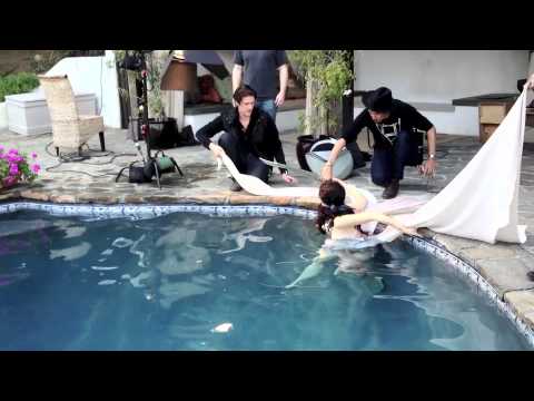 VOLCANO+THE SEA behind the scenes Underwater Shoot with Brian Bowen Smith