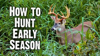 Early Season Hunting Strategies - Understand Buck Behavior 833