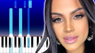 Natti Natasha - Me Estas Matando (Piano Tutorial)