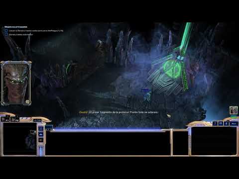 StarCraft 2 Misión 17 Murmullos de fatalidad - Wings of liberty - Brutal