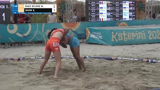 Maria Victoria Baez Dilone Esp Vs. Kennedie Marie Snow Usa B Round 1 Womens Bw 60Kg