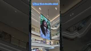 Please Guess How Thin The Double-Sided Led Banner Is