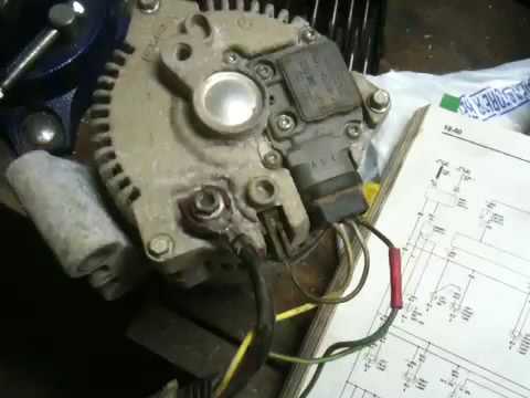 Ford alternator wiring questions - YouTube