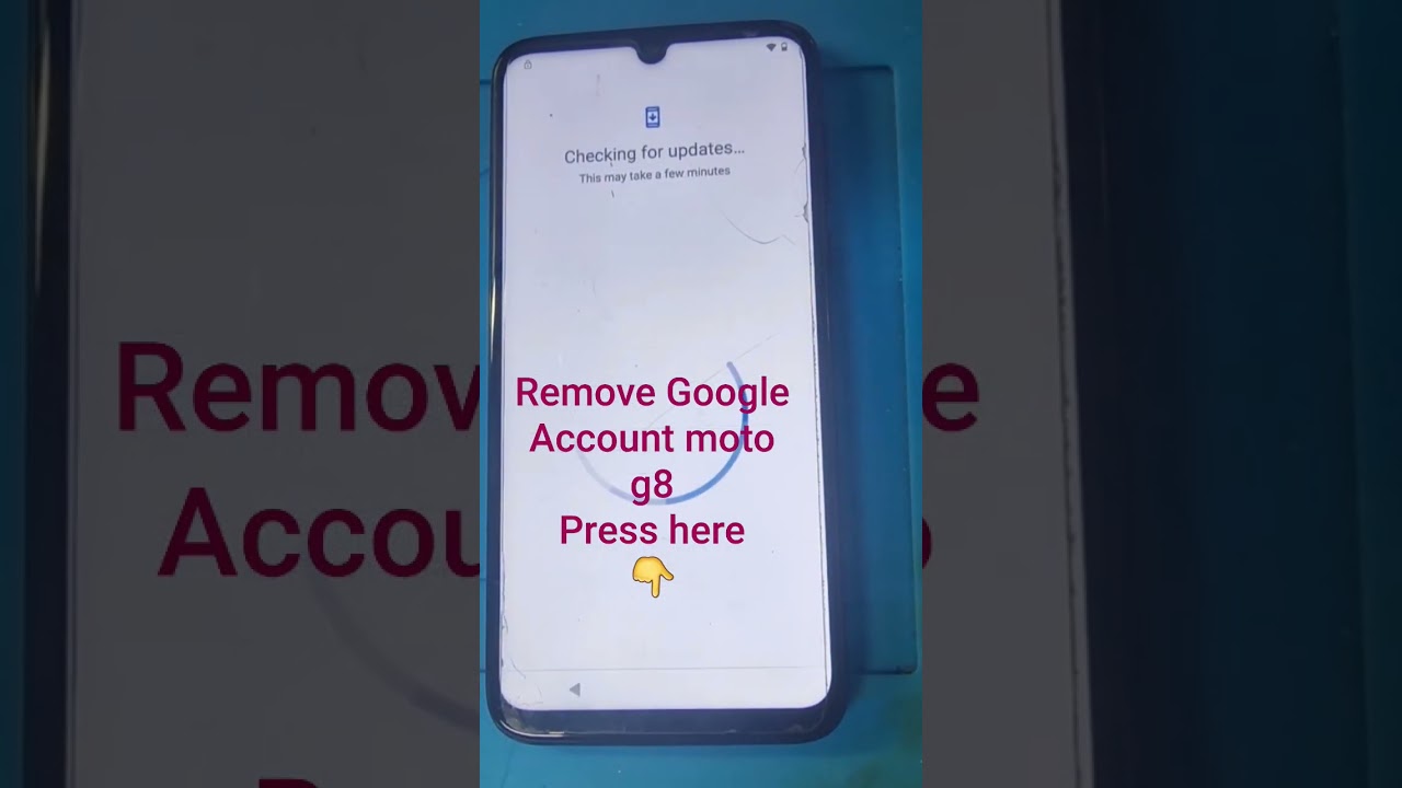 Remove Google Account moto g8 Remove Google Account moto g8