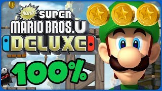 New Super Mario Bros. U Deluxe ? 6-1 Mount Fuzzy ? 100% All Star Coins