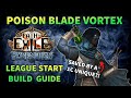 FAST with BIG Damage - Poison Blade Vortex League Start Build Guide - Path of Exile 3.15