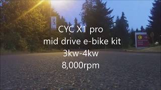 Drag Race....Electric....vs.....Gas.....CYC X1 PRO !!!!