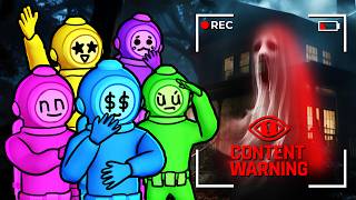 We go GHOST HUNTING in Content Warning!