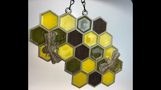 Making the Honeycomb Sun Catcher
