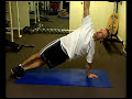 Cross Training Core Body Exercises : Hot to do a Side Plank Core Exercise