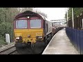 Freight Trains at Reading West  27 March 2013 Part 1