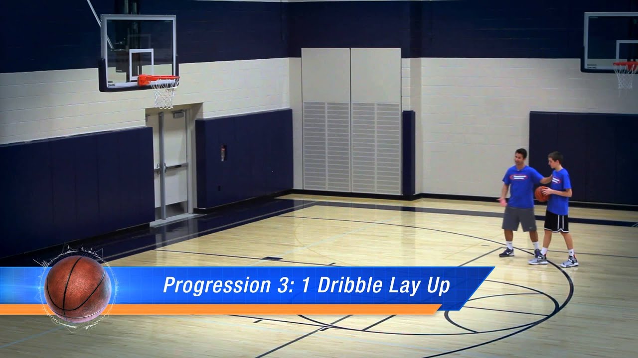 Basketball Lay Up Drills - 3 Lay Up Progressions For Beginners - YouTube