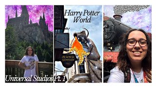 Universal Studios Orlando Pt. 1 | Wizarding World of Harry Potter | WWOHP | CC