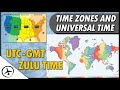 Time Zones and the Coordinated Universal Time