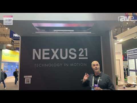 ISE 2024: Nexus 21 Features CL-65e, a Flip-Down Motorized TV Lift for Up to 65″ Screens