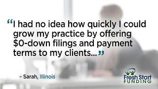 Grow my practice by offering $0-down - Sarah, Illinois