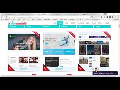 สอนสร้างเว็บไซต์ เปิดร้านขายของ พร้อมธีมฟรี 01 Wordpress woocommerce 2019