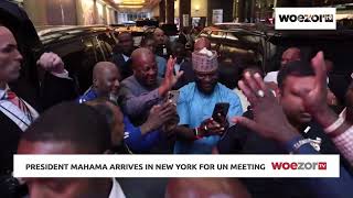 President Mahama In New York For 80Th Unga