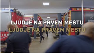Ljudje Na Prvem Mestu, Ljudje Na Pravem Mestu - Dokumentarni Film O Gasilski Brigadi Ljubljana