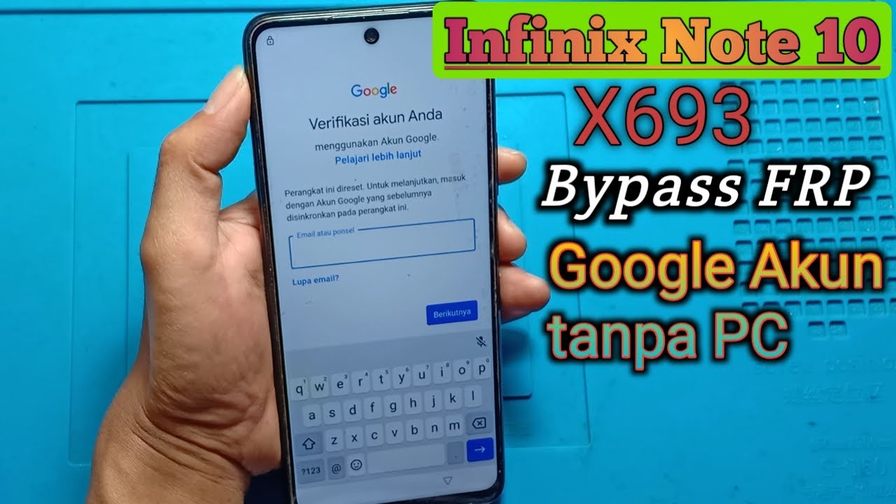 Bypass Frp infinix note 10 X693 | Bypass akun Google Bypass Frp infinix note 10 X693 | Bypass akun Google