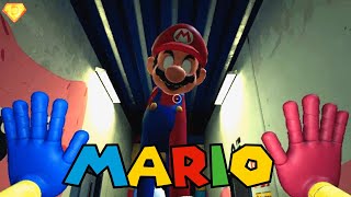 Poppy Playtime Super Mario Jumpscare Huggy Wuggy